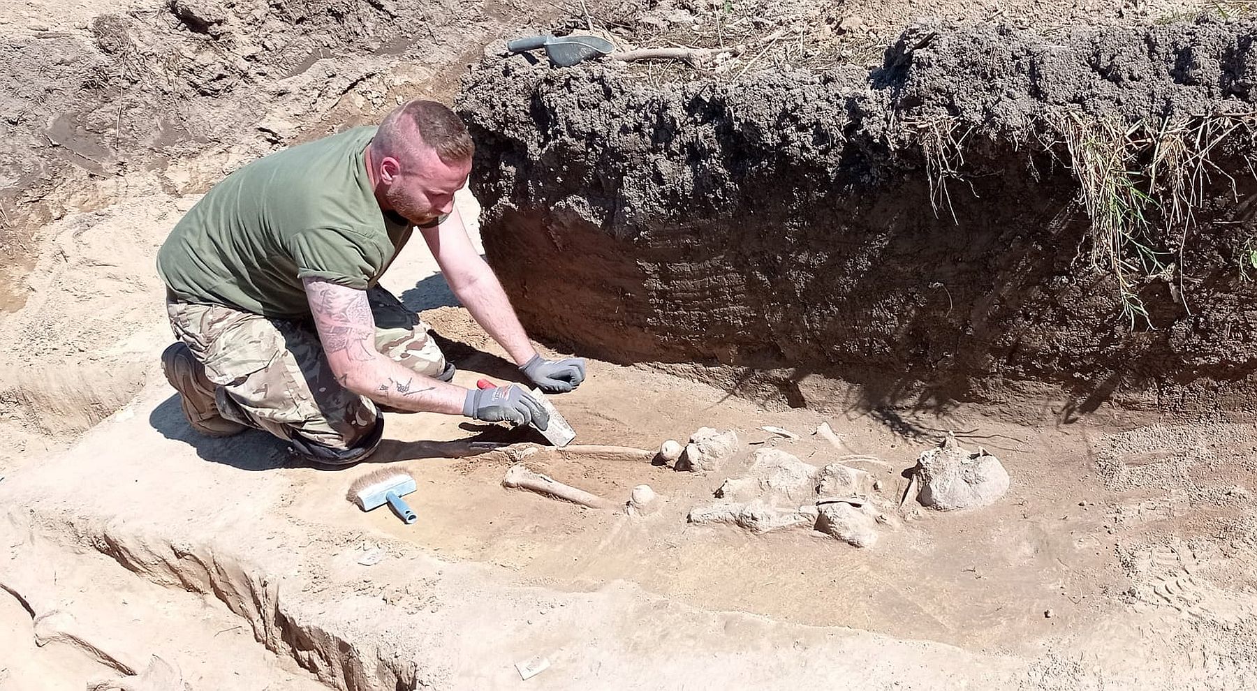 Középkori temető maradványait találták meg Kápolnásnyéken